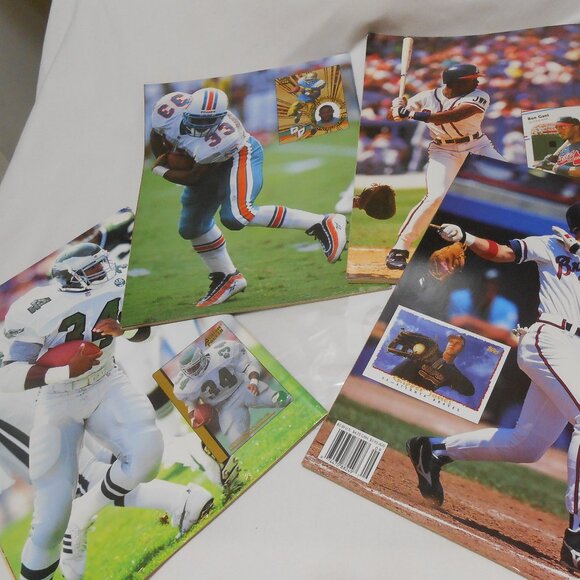 VTG LOT 4 BECKETT BASEBALL & FOOTBALL CARD MONTHLY MAGAZINES CAL RIPKEN DAN MARI - Picture 12 of 15